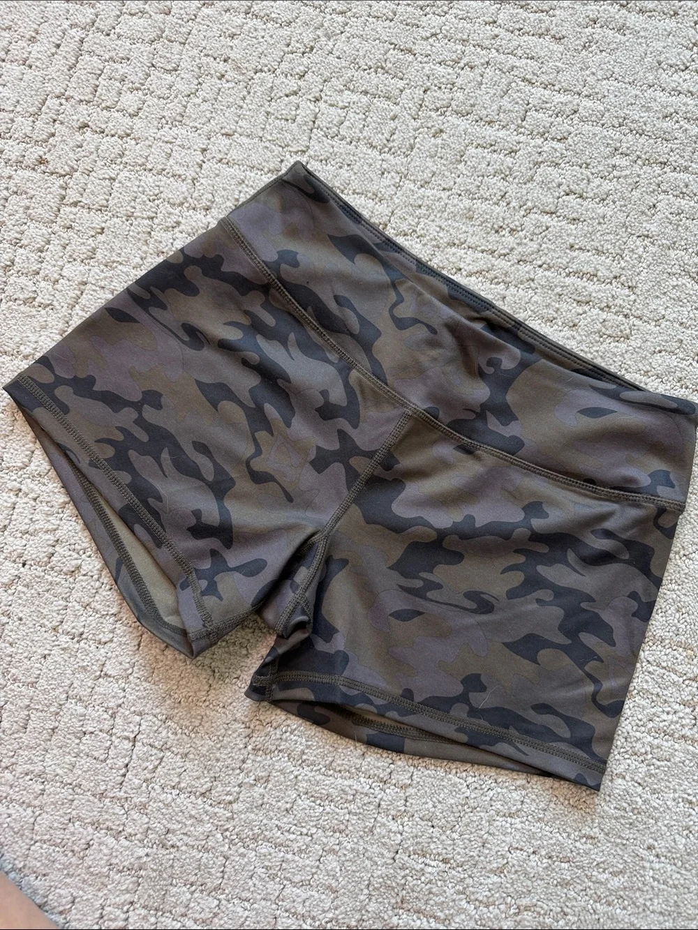 BP camo biker shorts
